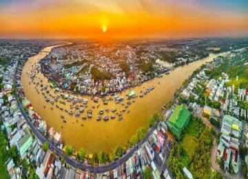 Tour du lịch Miền Tây - TIỀN GIANG - TRÚC LÂM CHÁNH GIÁC - CẦN THƠ